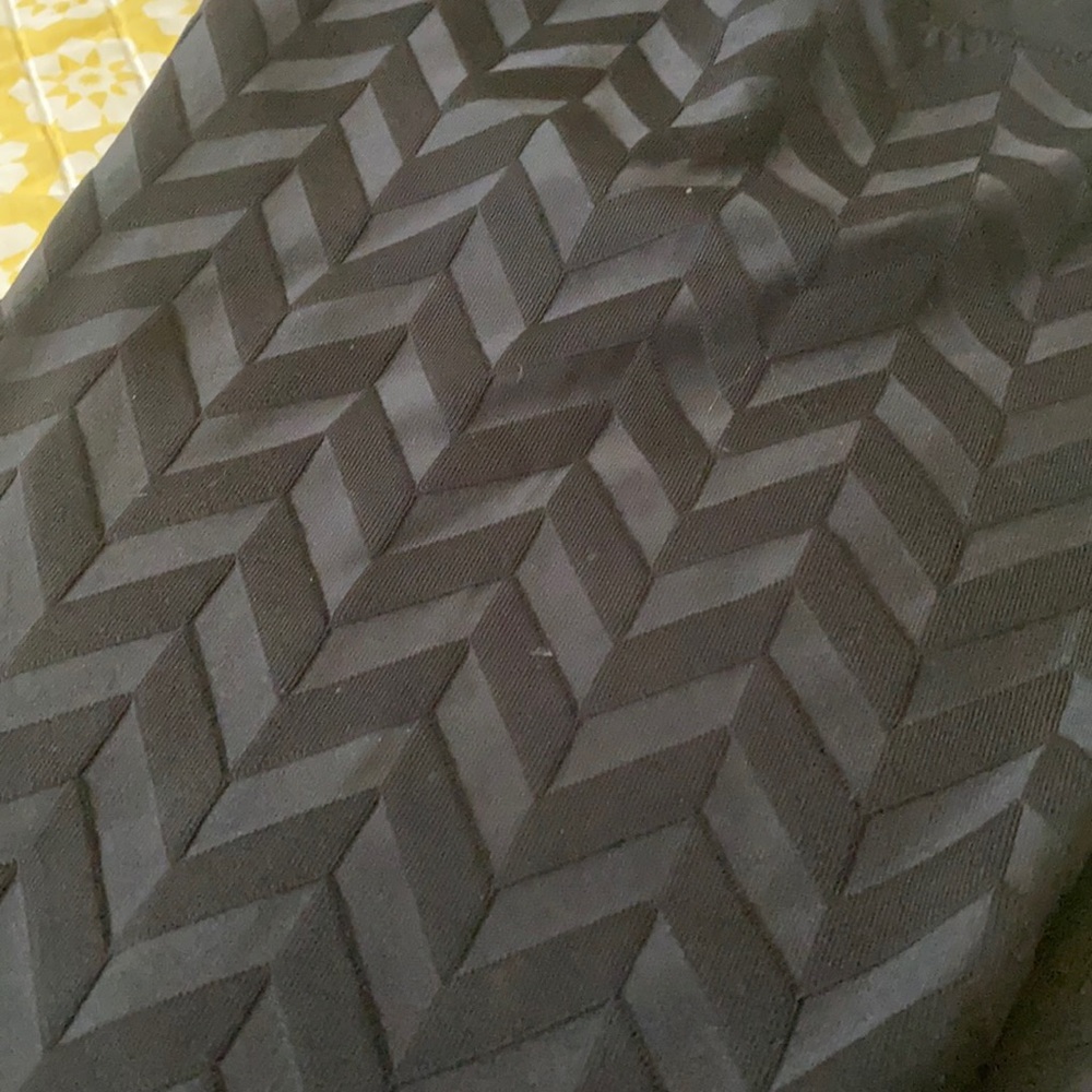 90 Degree black textured leggings